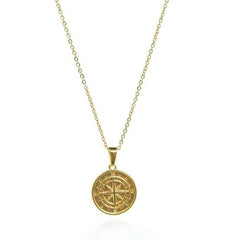 COMPASS PENDANT GOLD