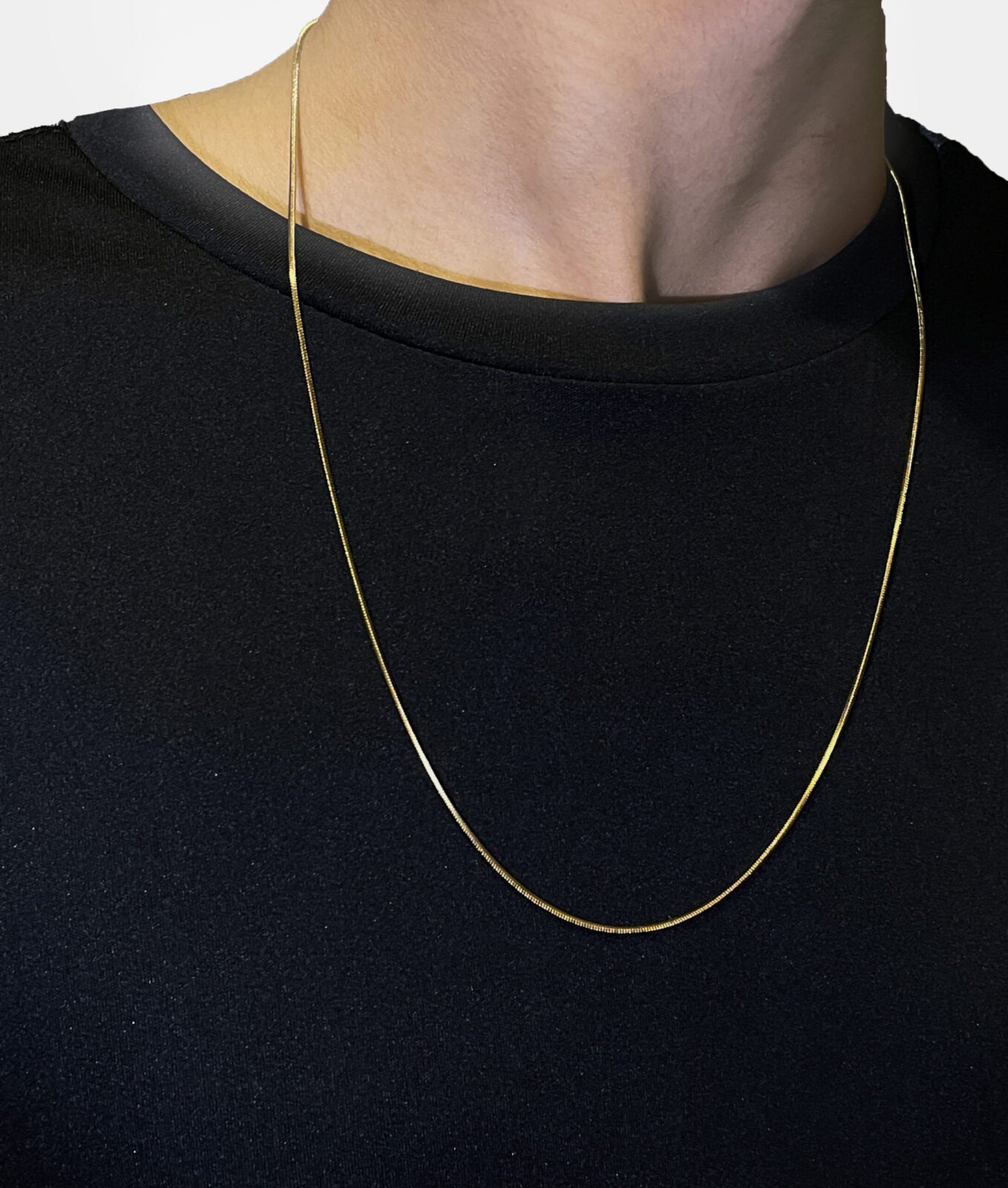 1MM SNAKE CHAIN – GOLD