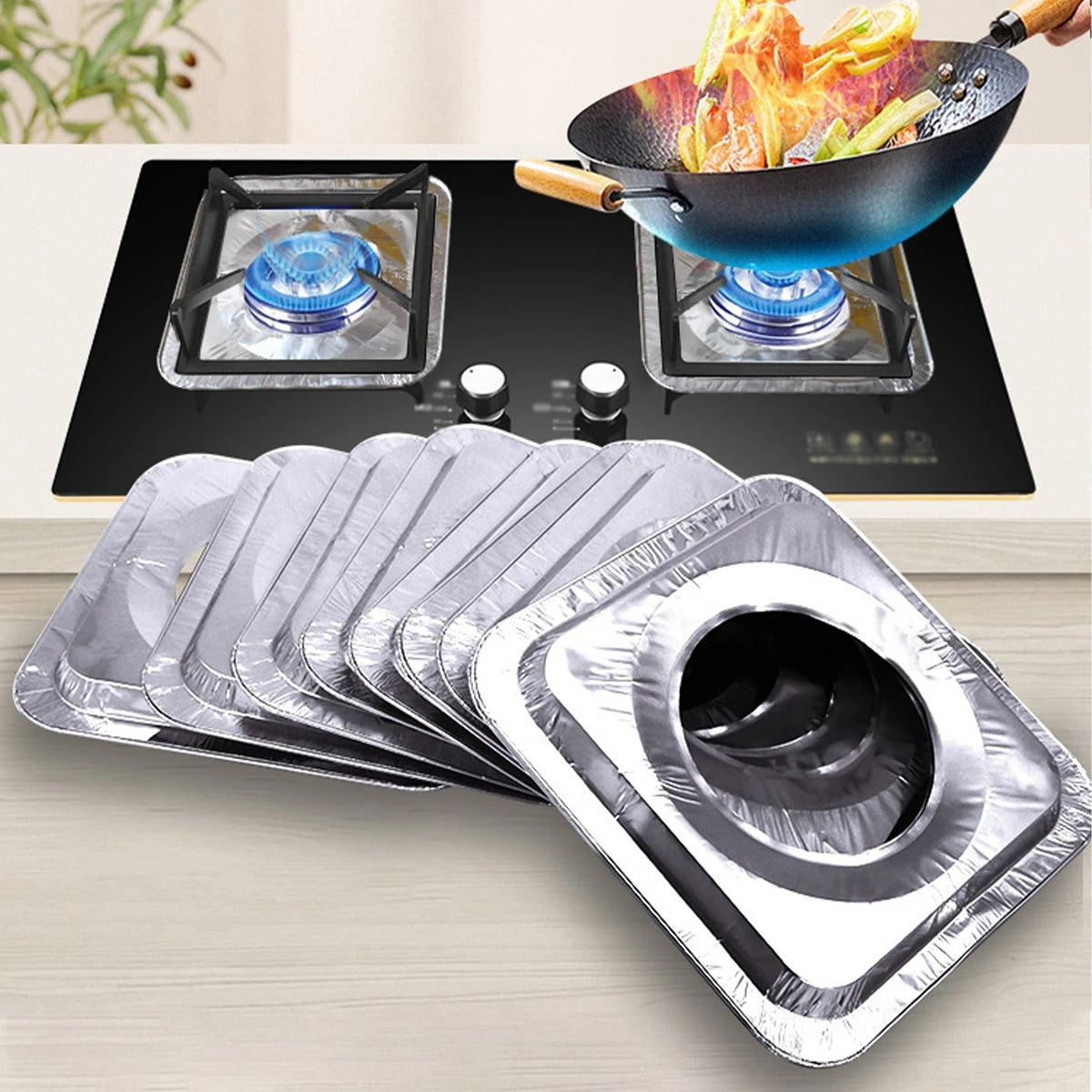 Aluminum Foil Oil Proof Stove Burner Cover