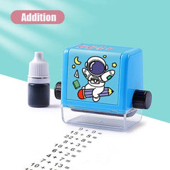 Addition Math Roller Stamp