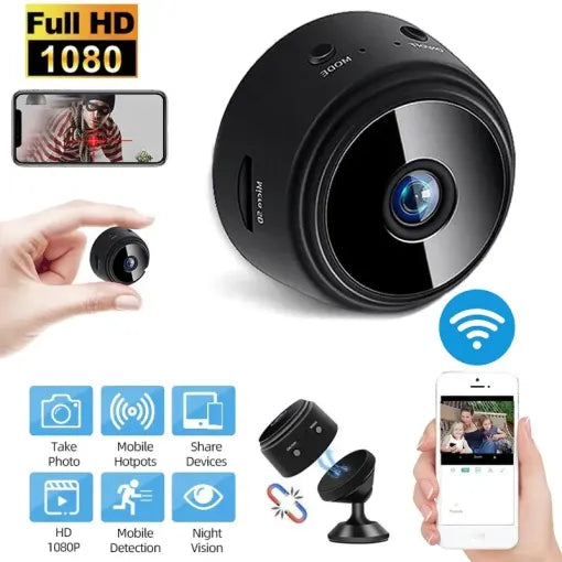 A9 Mini HD Magnetic 1080p Wifi Camera